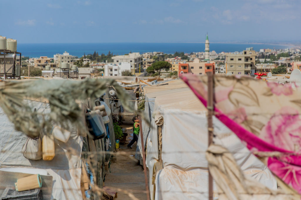 Refugee Camp Water and City